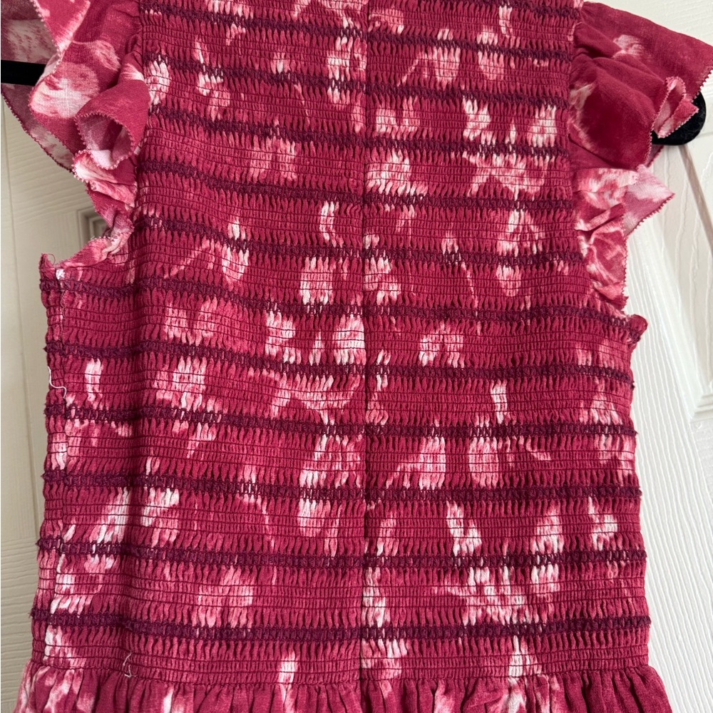 Sea New York Monet Smocked Midi Dress Size 0 - Picture 8 of 10